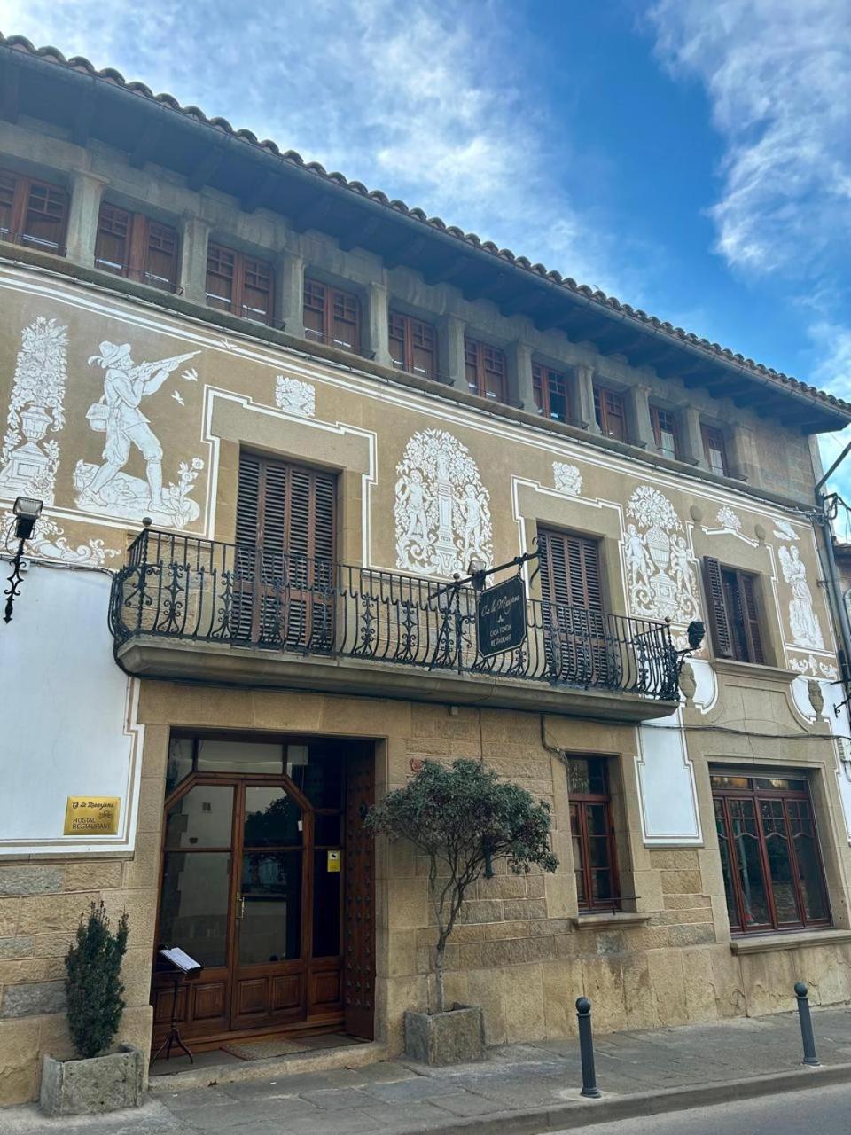 Fonda Ca La Manyana Konuk evi Sant Juliá de Vilatorta Dış mekan fotoğraf